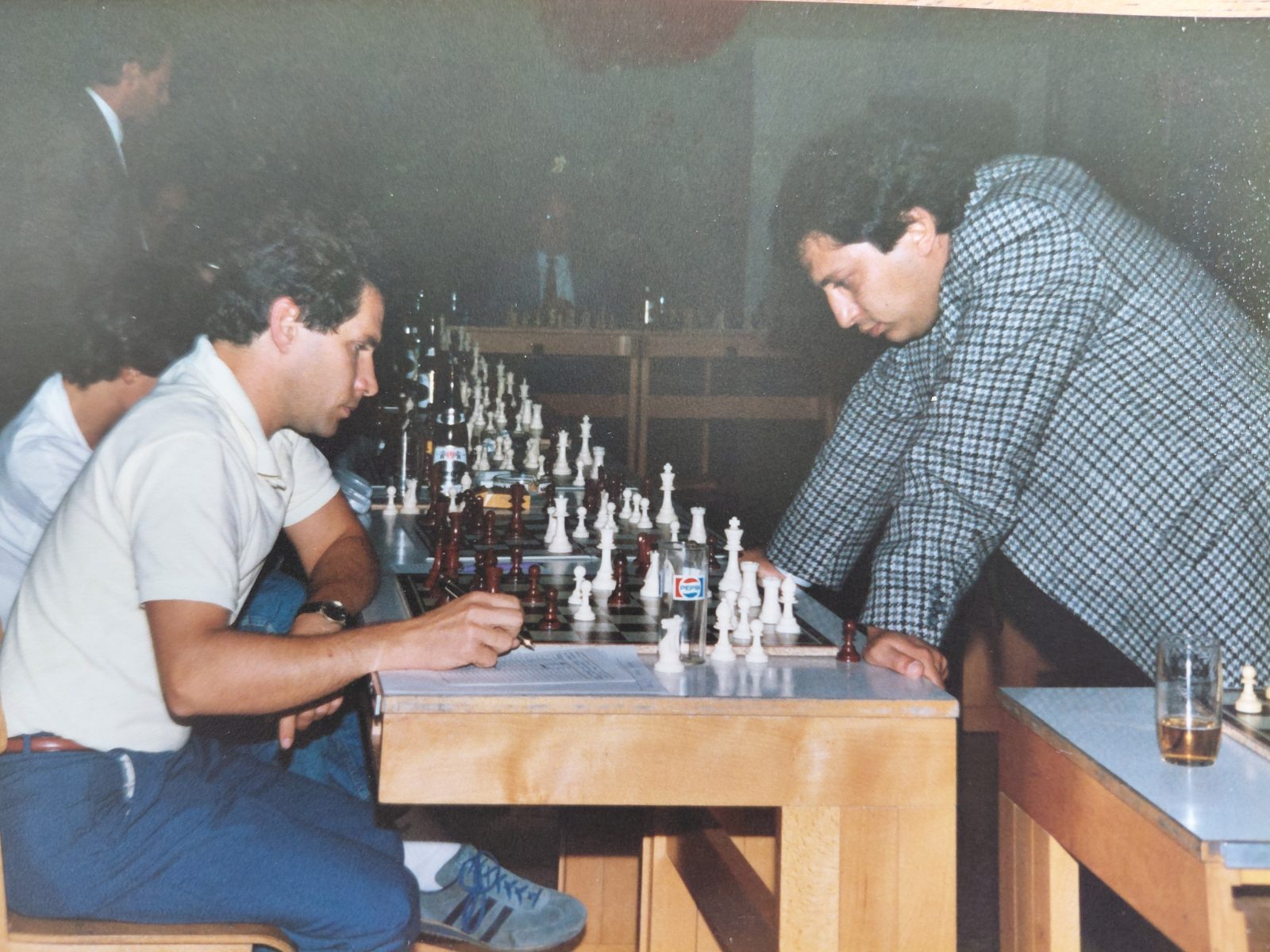 Simultan mit GM A. Petrossjan