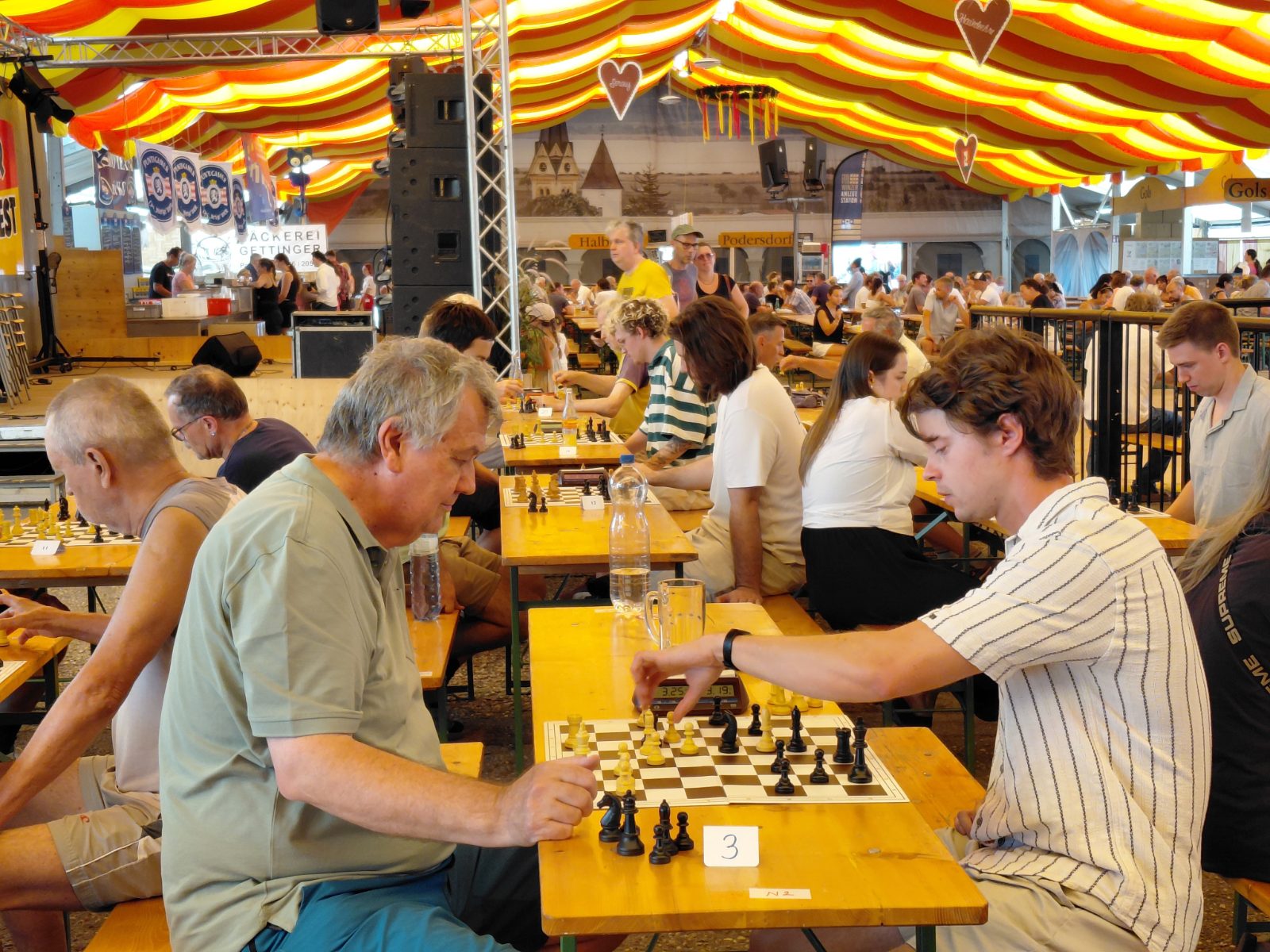 Nur durch die Feinwertung am 2. Platz: Franz Leber